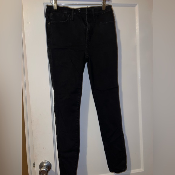 Jcrew mid rise skinny black jeans FIRM PRICE - Picture 1 of 3